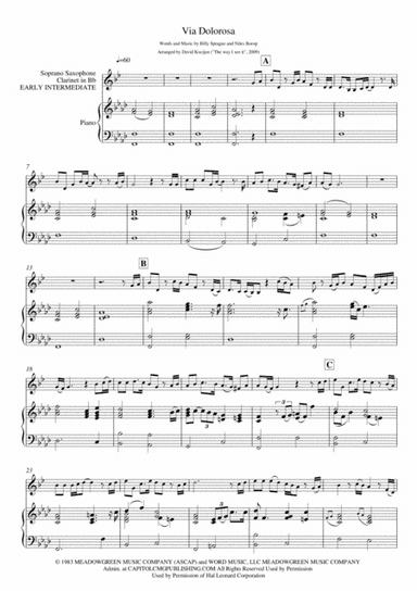 Via Dolorosa (arr. David Kocijan)