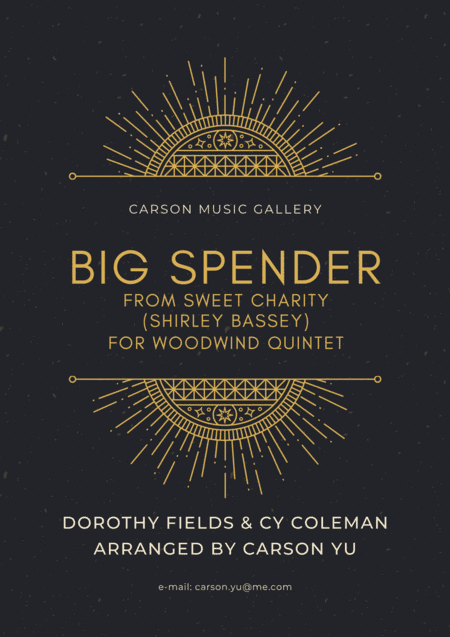Big Spender (arr. Carson Yu)
