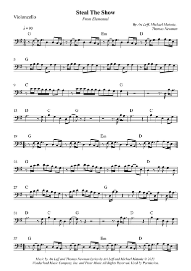 Steal The Show (arr. Wesley S. SIlva)