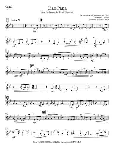 Ciao Papa (arr. Pascal Hahn)