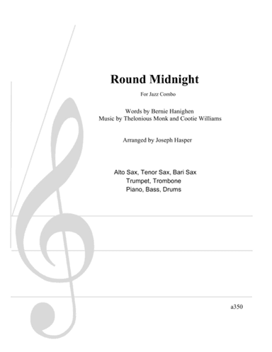Round Midnight (arr. Joe Hasper)