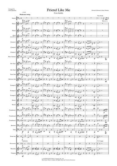 Friend Like Me (arr. Arild Mjaaland)