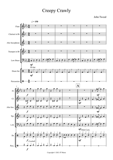 Creepy Crawly (arr. John Tweed)