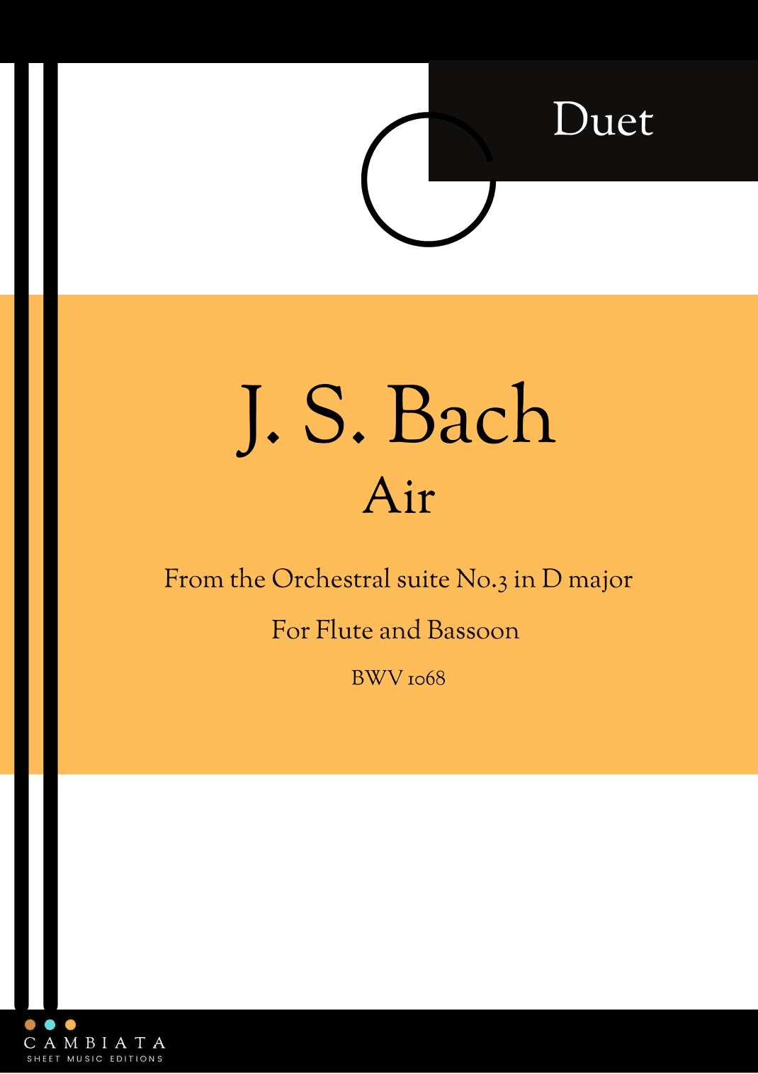 Air - Flute and Bassoon  (Duet) (arr. Levy Nunes)