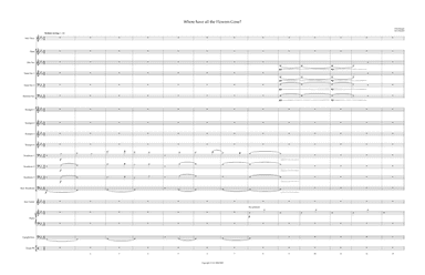 Where Have All The Flowers Gone? (arr. Joseph Ricard)