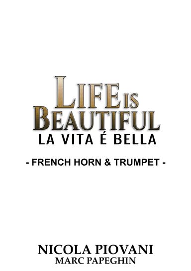Life Is Beautiful (la Vita E Bella) (arr. Papeghin Marc)