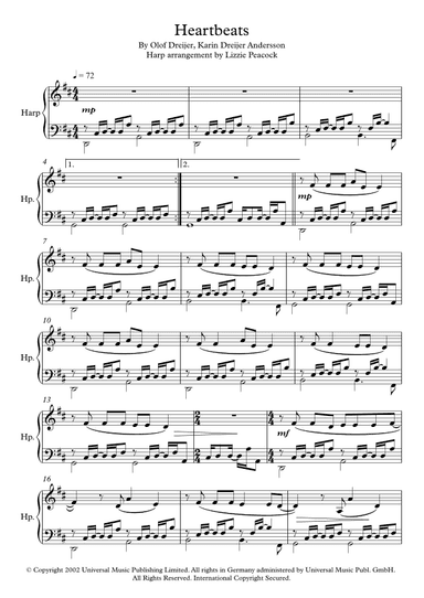 Heartbeats (arr. Lizzie Peacock)