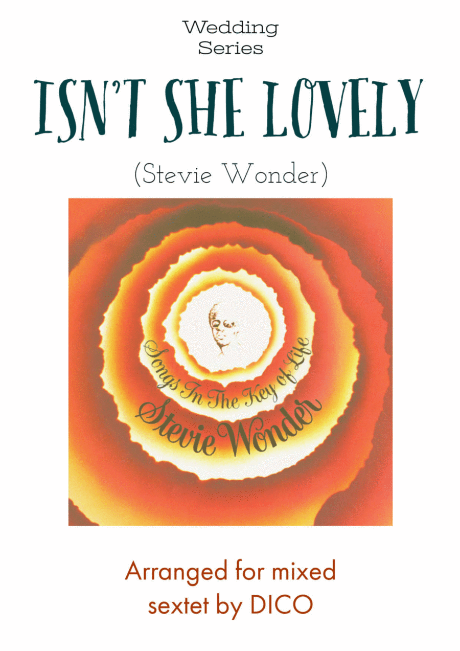 Isn't She Lovely (arr. Dico)