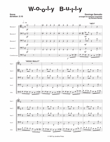 Wooly Bully (arr. Richard Ramey)