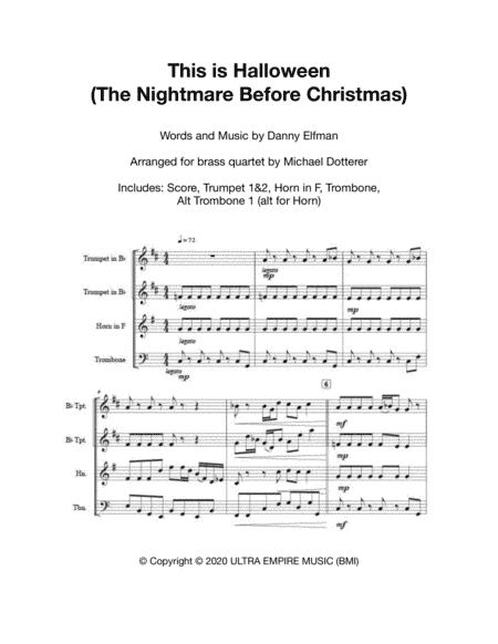 This Is Halloween (arr. Michael Dotterer)
