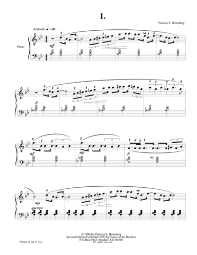 Three Preludes for Piano - Op. 7