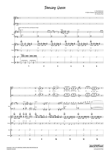 Dancing Queen (arr. Rochus Paul)