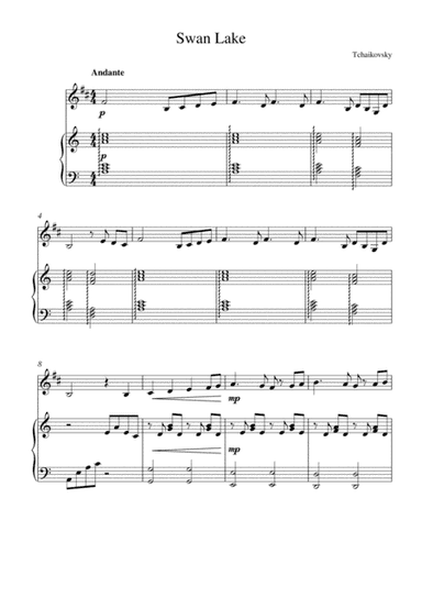 Swan Lake (arr. Kaiserin Rebecca)