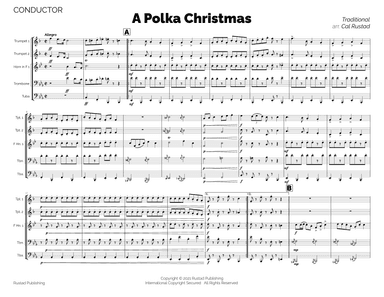 A Polka Christmas - Brass Quintet (arr. Cal Rustad)