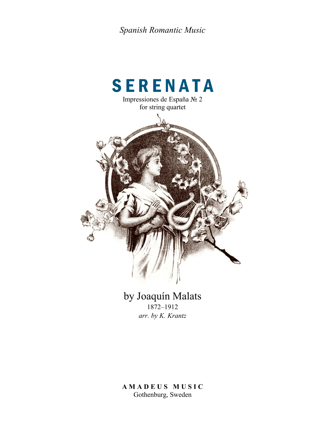 Serenata espanola for string quartet (arr. Amadeus Music)