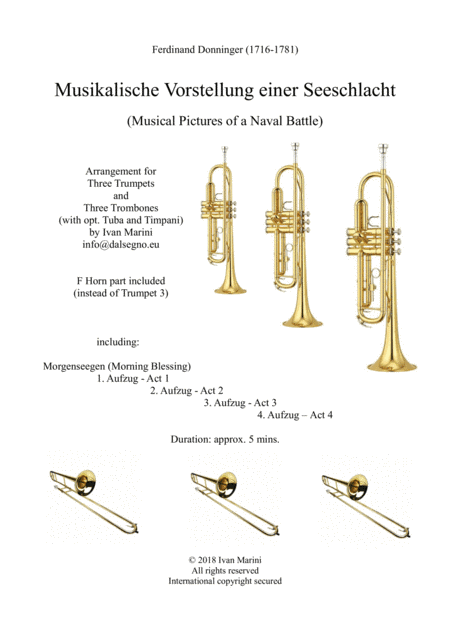 Musikalische Vorstellung einer Seeschlacht (Musical Pictures of a Naval Battle) - F. Donninger (arr. Ivan Marini)