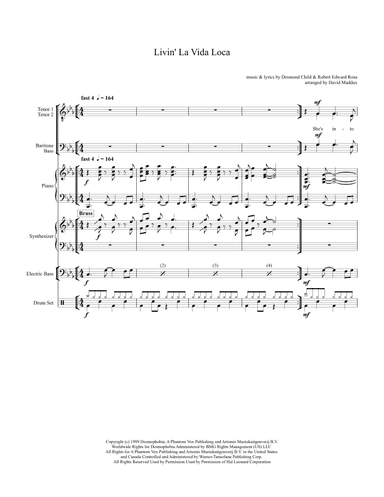 Livin' La Vida Loca (arr. David Maddux)