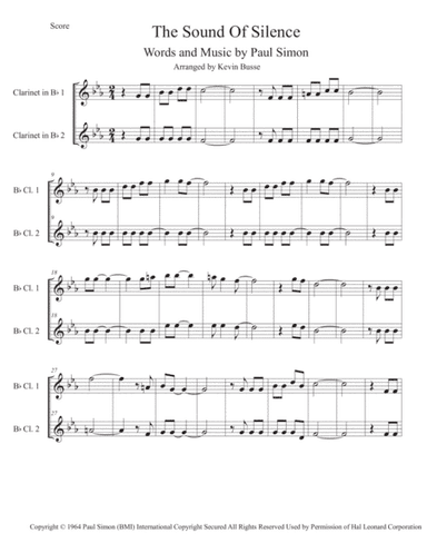 The Sound Of Silence (arr. Kevin Busse)
