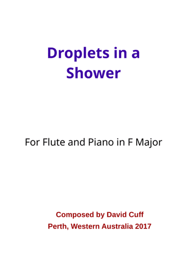 Droplets in a Shower
