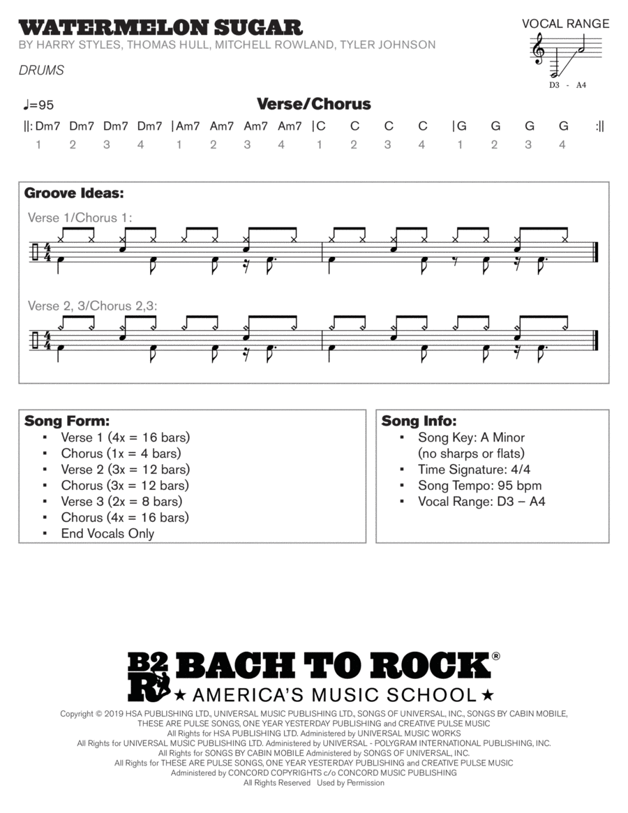 Watermelon Sugar (arr. Bach to Rock)
