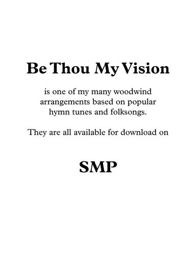 Slane (Be Thou My Vision), for Flute and Clarinet (arr. Nigel Williams)