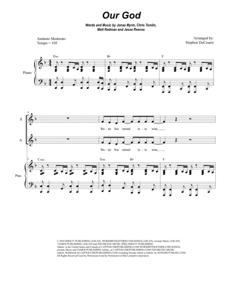 Our God (arr. Stephen DeCesare)