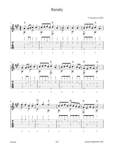 Rondo (arr. Bettina Schipp)