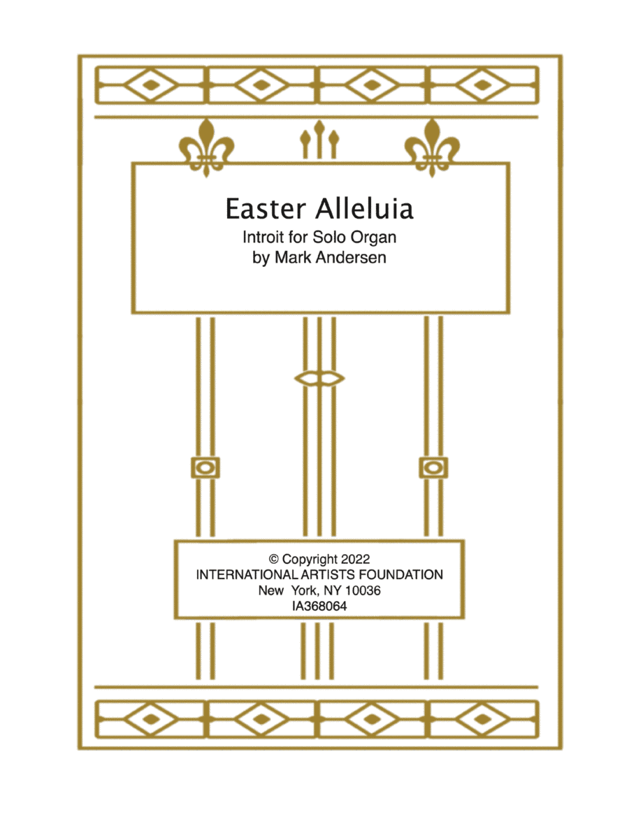 Easter Alleluia Introit for Solo Organ