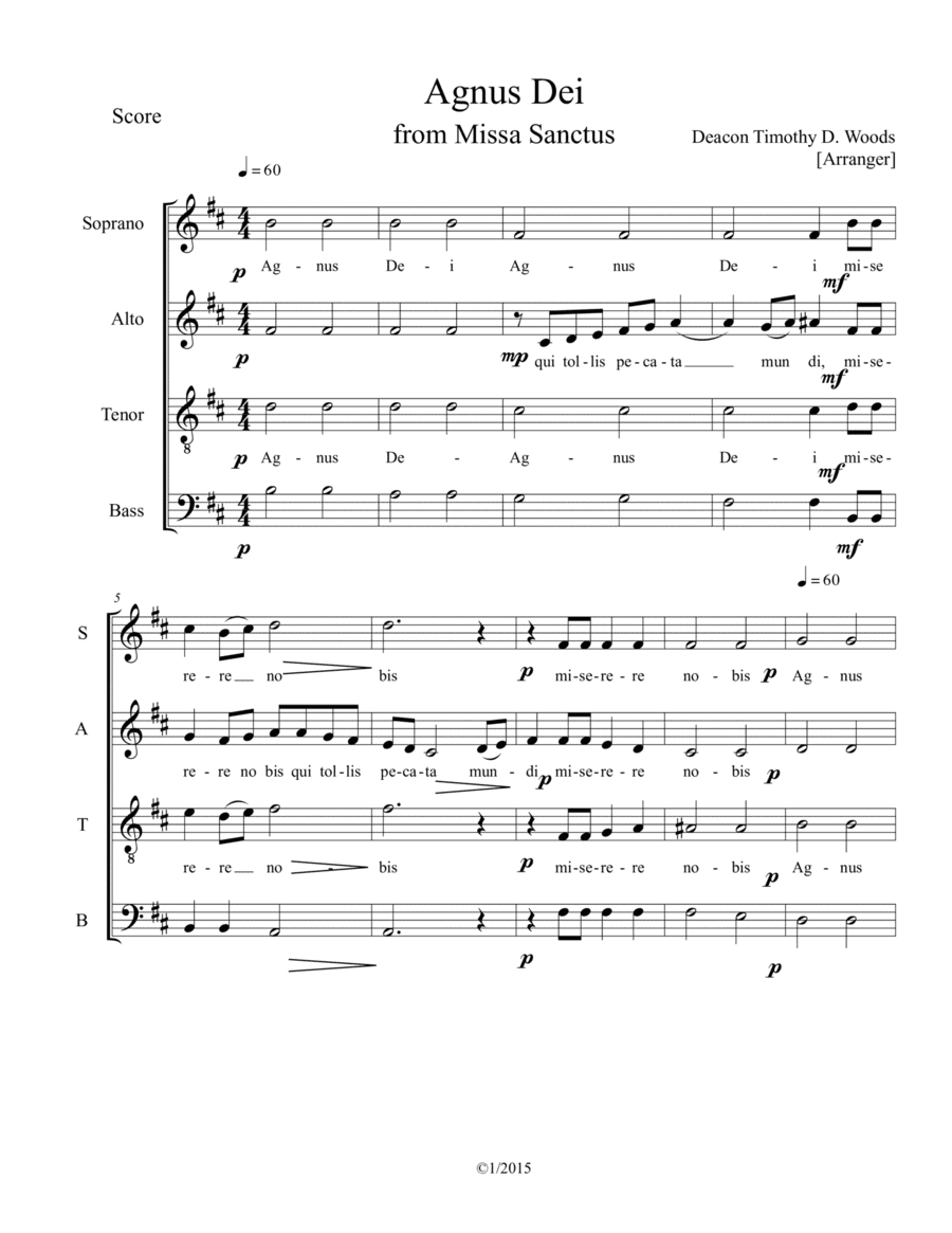 Mass in B minor-Agnus Dei
