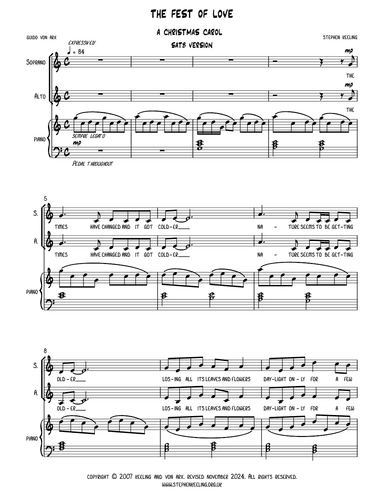 The Fest of Love - A Christmas Carol