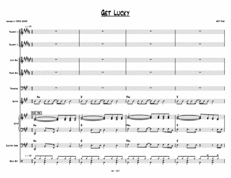 Get Lucky (arr. Steve Hoover)