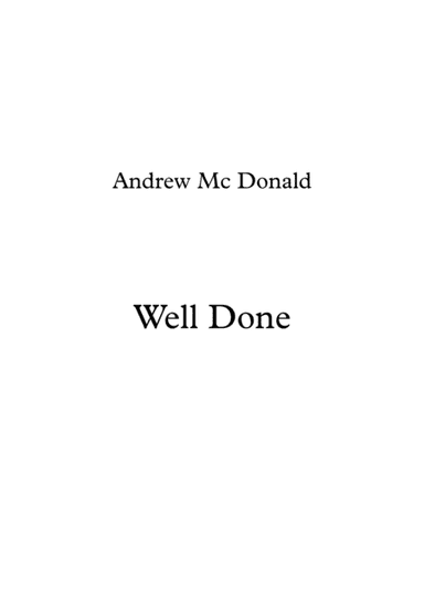 Well Done