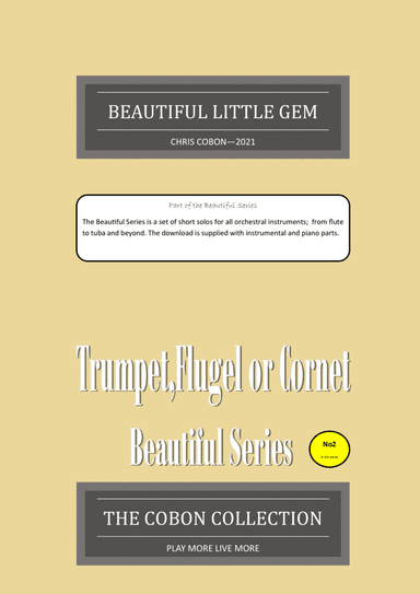 No. 2 Beautiful Little Gem for Trumpet, Flugel or Cornet