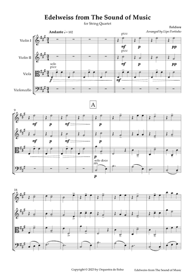Edelweiss (arr. Lipe Portinho)