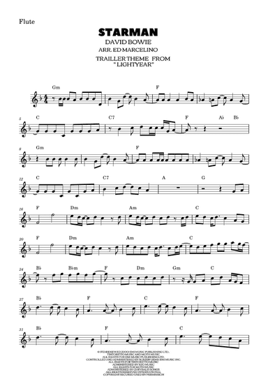 Starman (arr. Edmarcelino)