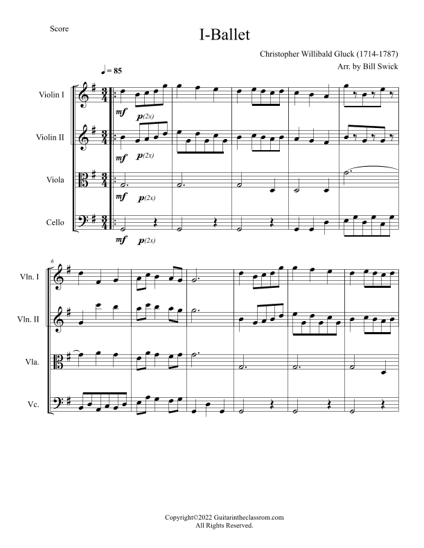I-Ballet (arr. Bill Swick)