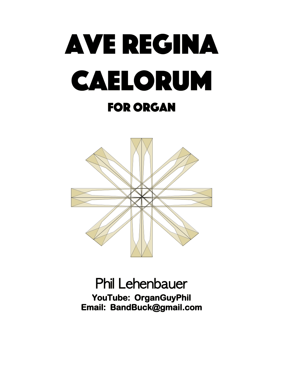 Ave Regina Caelorum, organ work by Phil Lehenbauer (arr. Phil Lehenbauer)