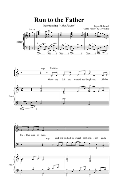 Run to the Father/Abba Father (arr. Bryan M. Powell)