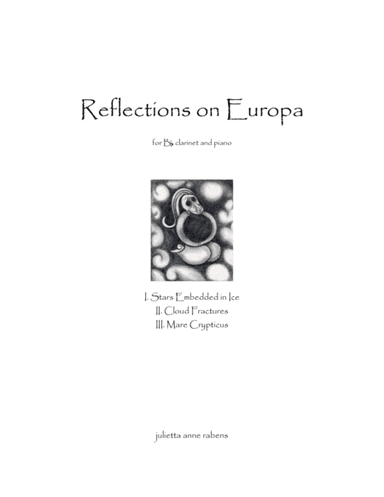 Reflections on Europa for clarinet and piano