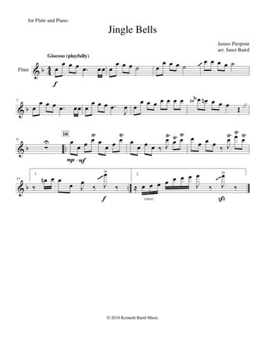 Jingle Bells (arr. Janet Baird)