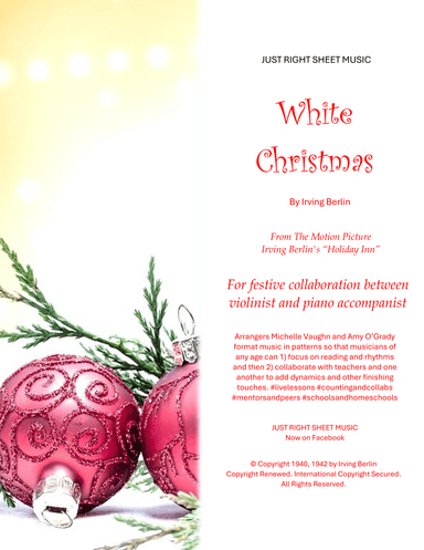 White Christmas (arr. Michelle Vaughn and Amy O'Grady)