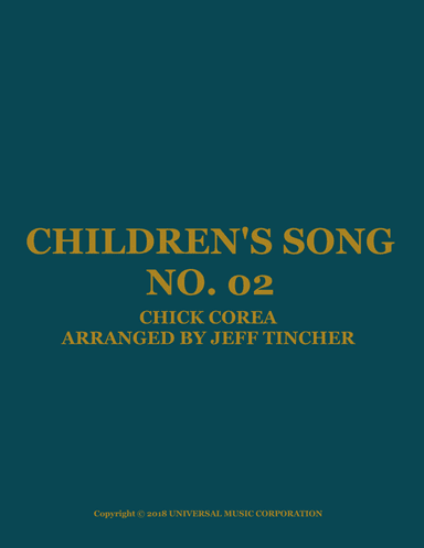 Children's Song No. 2 (arr. Jeff Tincher)
