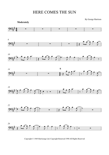 Here Comes The Sun (arr. Alex Nunes Rodrigues)