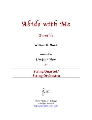 Abide with Me (Strings) (arr. John Jay Hilfiger)