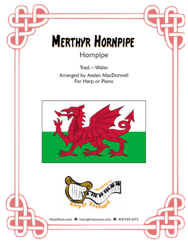 Merthyr Hornpipe - traditional Welsh Hornpipe (arr. Harp use Inspirations)