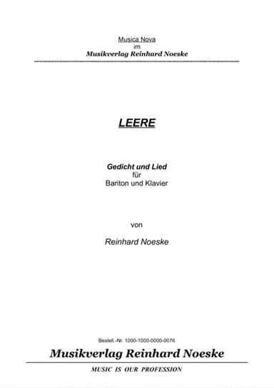 Leere