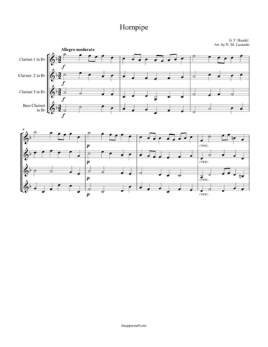 Hornpipe (arr. Nick Lacanski)