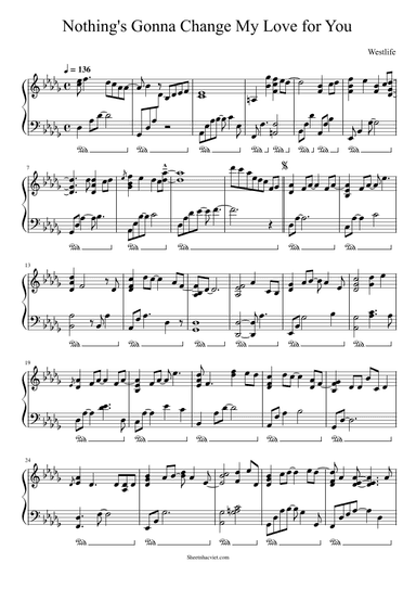 Nothing's Gonna Change My Love For You (arr. LaLa Music)