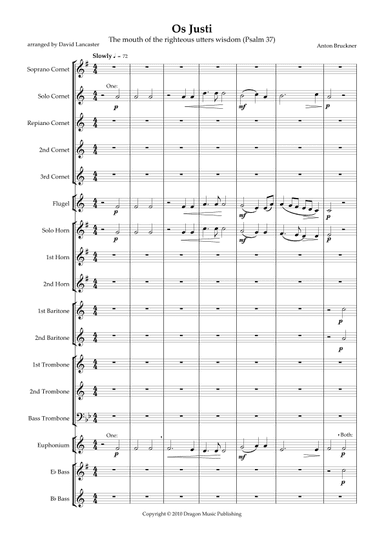 Os Justi (arr. David Lancaster)