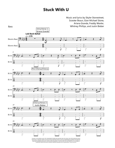Stuck With U (arr. David Lartey)